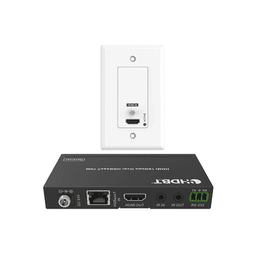 Kit Extensor HDBaseT | 4K2K@60Hz 40m | 1080p 70m | Función PoC | IR Bidireccional | RS-232 | 