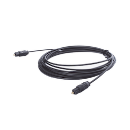 Cable Toslink de Fibra Óptica de 4.6m | Ideal para Mandar Audio Digital para Sistemas de Alta Calida | Compatible con Amplificadores VSSL 