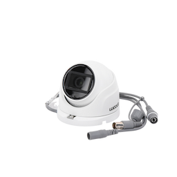 AUDIO POR COAXITRON / Turret TURBOHD 5 Megapixel / Angulo de vision 85.5° / Lente 2.8 mm / 30 mts IR EXIR / Exterior IP67 / 4 Tecnologías / dWDR