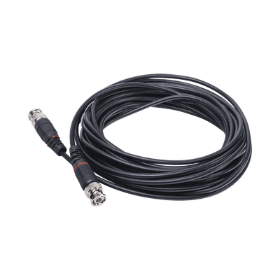 Cable Coaxial Armado con Conector BNC (Video) / Longitud de 8 mts / Optimizado para Cámaras 4K / Uso en Interior