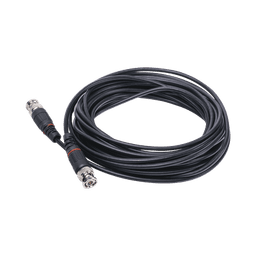 Cable Coaxial Armado con Conector BNC (Video) / Longitud de 8 mts / Optimizado para Cámaras 4K / Uso en Interior