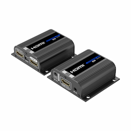 Kit Extensor HDMI para distancias de 50 metros / Soporta resoluciones 4K / Cat 6, 6a y 7 / Salida Loop en el Tx para visualización local /  Configuración EDID / Soporta control remoto del equipo fuente / Alimente solo el Tx 