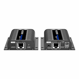 Kit Extensor HDMI para distancias de 50 metros / Soporta resoluciones 4K / Cat 6, 6a y 7 / Salida Loop en el Tx para visualización local /  Configuración EDID / Soporta control remoto del equipo fuente / Alimente solo el Tx 