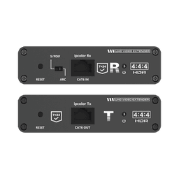 Kit Extensor HDMI hasta 700 metros con Conexión en Cascada / 4K @ 60 Hz/ 70 metros PTP con Cat 6, 6a y 7 / IPCOLOR / CERO LATENCIA / SIN COMPRIMIR / Salida Loop / IR bidireccional / Puerto S/PDIF / Soporta ARC / Soporta 10 TT-676-Rx.