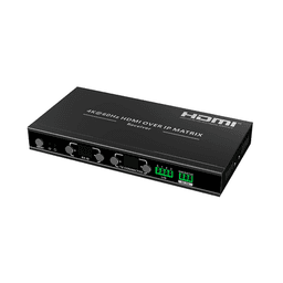 Receptor | Extensor de matriz HDMI sobre IP IG de 4K60 Hz con videowall