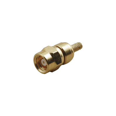 Conector SMC Macho de Anillo Plegable para cables RG-58/U LMR-195, RG-142/U.