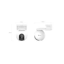 Camara PT / Wi-Fi / Con Bateria Recargable (Sin Cables) / 2K Plus (4 Megapixel)  / Compatible con Panel Solar CS-CMT-SOLARPANEL-E / Seguimiento Inteligente / Visión Nocturna a Color / Detección humana  / Exterior