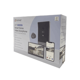 Videoportero IP Conexión a 2 Hilos / Con Monitor Wi-Fi para Interior / Frente de Calle  IP65 Uso En Exterior Debe Tener Protección / Cámara 3 Megapíxel / Llamada a la App / Apertura remota  / Soporta 2 Puertas / Ranura para Mic