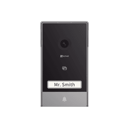 Videoportero IP Conexión a 2 Hilos / Con Monitor Wi-Fi para Interior / Frente de Calle  IP65 Uso En Exterior Debe Tener Protección / Cámara 3 Megapíxel / Llamada a la App / Apertura remota  / Soporta 2 Puertas / Ranura para Mic