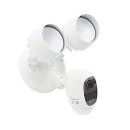 Cámara IP 2 Megapíxel /  Wi-Fi / Luz Ultrabrillante / Audio de dos vías / Sirena Integrada / Sensor PIR / Ranura para Memoria