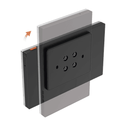Pantalla Inalámbrica / Con Batería Recargable 4600mAh / Wi-Fi / Ideal Para Escritorio o Pared  / Vista en Vivo de Cámaras EZVIZ / Compatible con Videoportero CS-HP7  para ver Cámara y Apertura Remota  / Audio de Dos Vías
