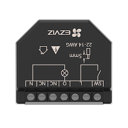 Relevador Wi-Fi  Inteligente / Ideal Para Control de Iluminación / 1 Salida de Relay / Control Remoto / Horarios Personalizados / Registro de Consumo 