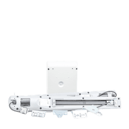 Kit de Operadores FAAC S418 para Puertas Abatibles de hasta 2.7m y 300Kg / Con Capacidad de Respaldo de Baterías y Desbloqueo Manual