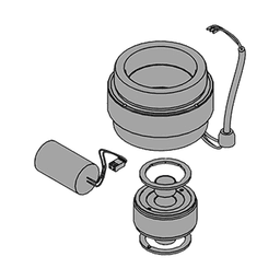 ESTATOR PARA FAAC 844 CON CONDENSADOR DE 18 UF