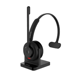 Auriculares Bluetooth / Micrófono Omnidireccional / Cancelación de Ruido AI ENC / Busylight Integrado / Bluetooth 5.4 Multipunto / Batería 400 mAh / 22 Horas Llamadas / Compatible VoIP