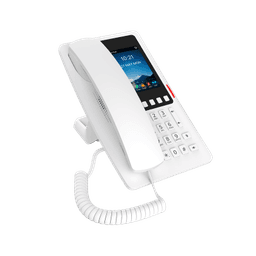 Teléfono IP Wi-Fi Hotelero con PoE, Puerto USB de Carga y Pantalla LCD de 3.5"
