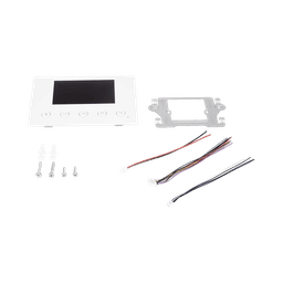 Monitor IP/SIP para interior, Wi-Fi, pantalla a color de 4.3", audio de 2 vías, PoE, 8 interfaces de entrada de alarma.