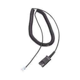 Cable adaptador para diademas modelo HT101, HT201 y HT202 para compatibilidad con teléfonos Grandstream, análogos, digitales, etc.