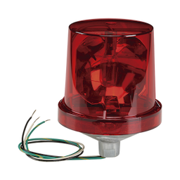 Luz de advertencia giratoria Electraray® 120 VAC color Rojo