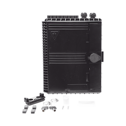 Cierre de Empalme para 24 fusiones de fibra óptica, Interior/Exterior, con 16 acopladores SC/APC y splitter 1x16 SC/APC Incluido, IP65