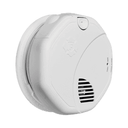 Alarma de Humo con Interconexión Inalámbrica / Advertencia de Voz con Ubicación / Sensor Fotoeléctrico / Baterías AA Reemplazables / 85 dB a 10 pies / Rango de Temperatura 4.4°C a 37.8°C / Cumple UL217