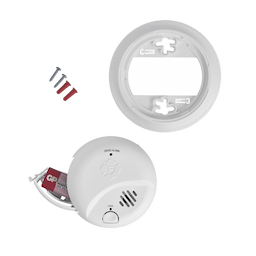 Detector de Humo Autónomo, No Requiere Panel, Con Botón para Silenciar, Sensor por Ionización