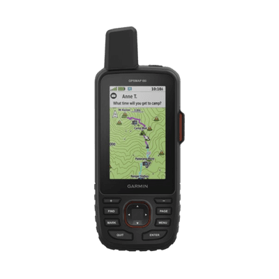 Navegador portátil GPSMAP 66i, de alta precisión, con mapas topo integrados y tecnología inReach para cobertura global mediante la red Iridium, 