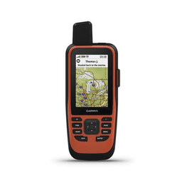 Navegador portátil marino GPSMAP 86i con conexión satelital InReach. incluye mapa base precargado y batería interna recargable.