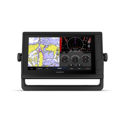 Pantalla de navegación de 9" GPSMAP 922 PLUS con mapa base mundial instalado