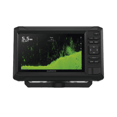 Plotter de Navegación GPS / Pantalla WVGA TN 6.1" / Resolución 800x480 / IPX7 / 500 W de Potencia / CHIRP de Baja, Media y Alta Frecuencia / ClearVü / Compatible con BlueChart y Navionics+ / Conexión Wi-Fi Local