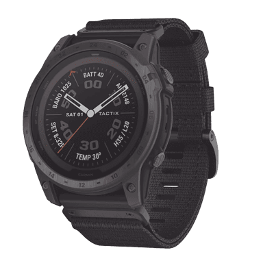 Reloj Garmin tactix® 7 – Pro Edition color negro en bisel de titanio,  multideporte con GPS ofrece funciones tácticas especializadas, así como mapas, música, funciones de entreno avanzadas.