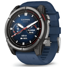 Smartwatch Garmin Fenix 7 / Pantalla AMOLED 1.4" / GPS Multibanda / Resistencia al Agua 10 ATM / Batería Hasta 29 Días / Titanio y Cristal de Zafiro / 32 GB de Almacenamiento / Monitoreo de Salud Avanzado