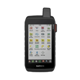 Navegador GPS Outdoor / Pantalla Táctil WVGA 5″ / Resolución 480 x 800 píxeles / Batería de Ion-Litio hasta 24 Horas / Resistencia IPX7 / MIL-STD-810 / Cámara 8 MP / Brújula de Tres Ejes / Compatible con Gar