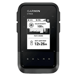 Navegador GPS Portátil / Pantalla 2.2″ de Alto Contraste / Batería Ilimitada con Carga Solar (75 000 lux) / GPS Multibanda / Brújula Digital / Resistente al Agua IPX7 / Compatible con Garmin Explore