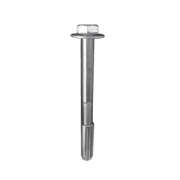 Tornillo D / 4" de largo , C / rondana y taquete para tope D / hule para uso en concreto.