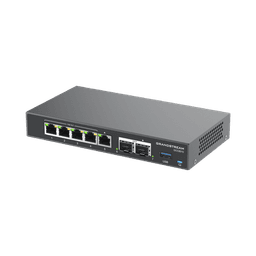 4 en 1: Firewall, Router, PBX IP, Switch Gigabit de 5 Puertos (4 PoE) y 2 Puertos SFP 2.5 Gigabit