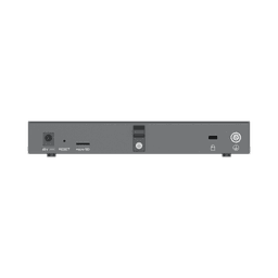 4 en 1: Firewall, Router, PBX IP, Switch Gigabit de 5 Puertos (4 PoE) y 2 Puertos SFP 2.5 Gigabit