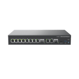 4 en 1: Firewall, Router, PBX IP, Switch 10 Puertos Gigabit (4 PoE) + 2 Puertos SFP 2.5 Gigabit