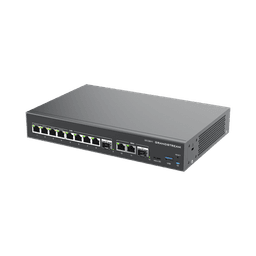 4 en 1: Firewall, Router, PBX IP, Switch 10 Puertos Gigabit (4 PoE) + 2 Puertos SFP 2.5 Gigabit