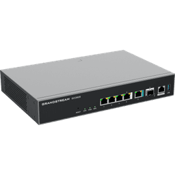 Dispositivo de Convergencia de Redes GCC6020 / Router VPN / Firewall de Próxima Generación / IP PBX / Switch de Red / 4 Puertos Gigabit Ethernet / 1 Puerto SFP+ 10 Gigabit / 1 Puerto 2.5 Gigabit / Administración en la Nube GDMS / Mont