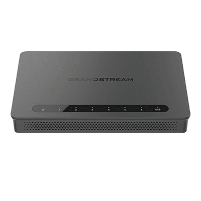 Router Gigabit VPN / Balanceador de cargas / 30,000 sesiones NAT /  4 puertos 10/100/1000 Mbps + 2 puertos SFP (WAN/LAN) / 1 puerto entrada PoE(af/at) / 2 puertos salida PoE (af/at) / Compatible con GWN Cloud.