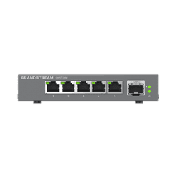Switches de red Multi-Gigabit de 2.5G No Administrable / 5 Puertos RJ45 de 100/1000/2500Mbps / 1 puerto de fibra SFP+