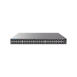 Switch Capa 3 Administrable / 48 puertos 10/100/1000 Mbps + 6 Puertos SFP+ de 10 Gigabits / Compatible con GWN Cloud.