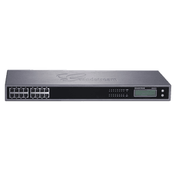 Gateway VoIP GrandStream ATA de 16 puertos FXS + 1 puerto TELCO de 50 pins, p/montaje en rack