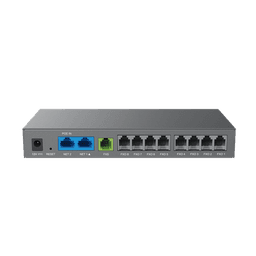 Gateway Analógico 8 FXO  (Conectar Lineas Analógicas) / 3 Perfiles SIP / 1 Puerto FXS / NAT de Alto Rendimiento / Soporte Lifeline / Fax T.38 / Cifrado AES / Failover SIP / Conferencia de Voz 3 Vías
