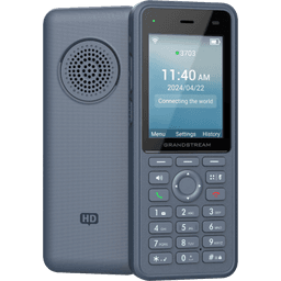 Teléfono IP Wi-Fi Inalámbrico WP836 / Wi-Fi 6 Doble Banda / IP69K Resistente a Exteriores / Batería 3000 mAh / 4 Conferencias / Bluetooth Integrado / USB Tipo C / Compatibilidad con Códec Opus HD