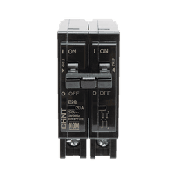 Interruptor Termomagnético Enchufable, Serie: B2Q, 2P, 15A, 240V  (SKU:1002278)