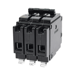 MCB - Interruptor Termomagnético Enchufable, Serie: B2Q, 3P, 15A, 240V (SKU:1002294)