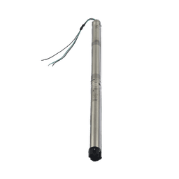 Bomba Sumergible Solar / 1.4 kW / Dual AC-DC 90-240V CA / 30-300V CC / IP68 / MPPT / Rotor Hélice Altura Elevada
