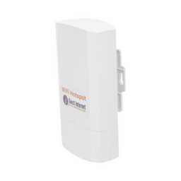 Hotspot inalámbrico 2.4 GHz para exterior, antenas sectorial 8 dBi, Throughput 75 Mbps, ideal para la venta de códigos de acceso a Internet